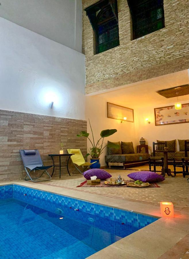 Riad Zahraa Al Ismailia Meknès Exteriör bild