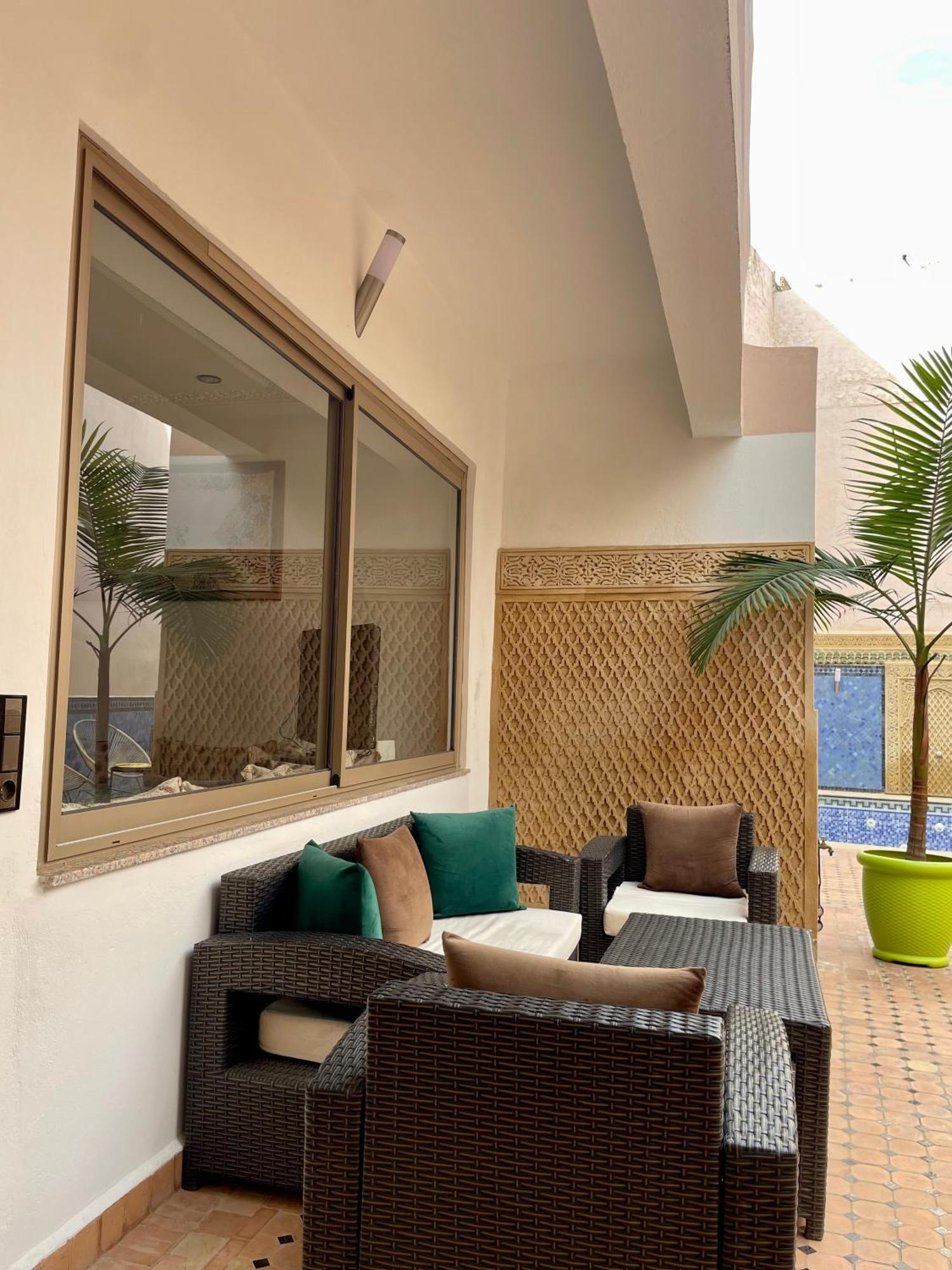 Riad Zahraa Al Ismailia Meknès Exteriör bild